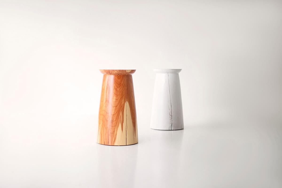 Modern Bertu Counter Stools, Brinx Wood Counter Stool, Solid For Sale
