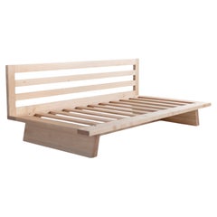 Lit de repos Bertu, lit de repos Sabi Modern, érable