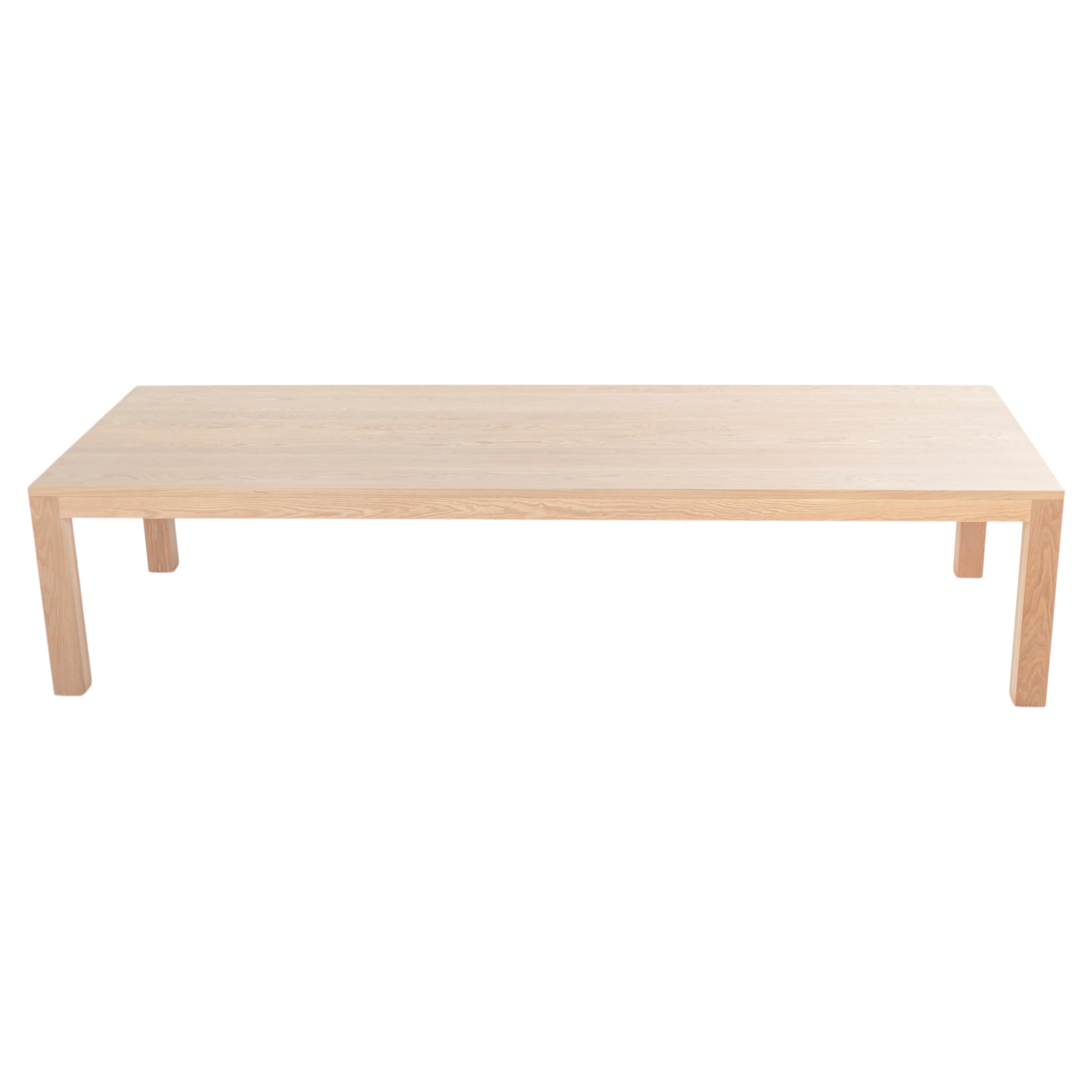 Bertu Dining Table, Christopher Large Dining Table, Bleached Oak