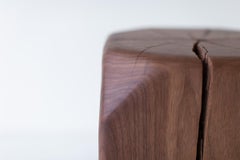 Bertu End Table, Walnut End Table, the Dublin, Modern