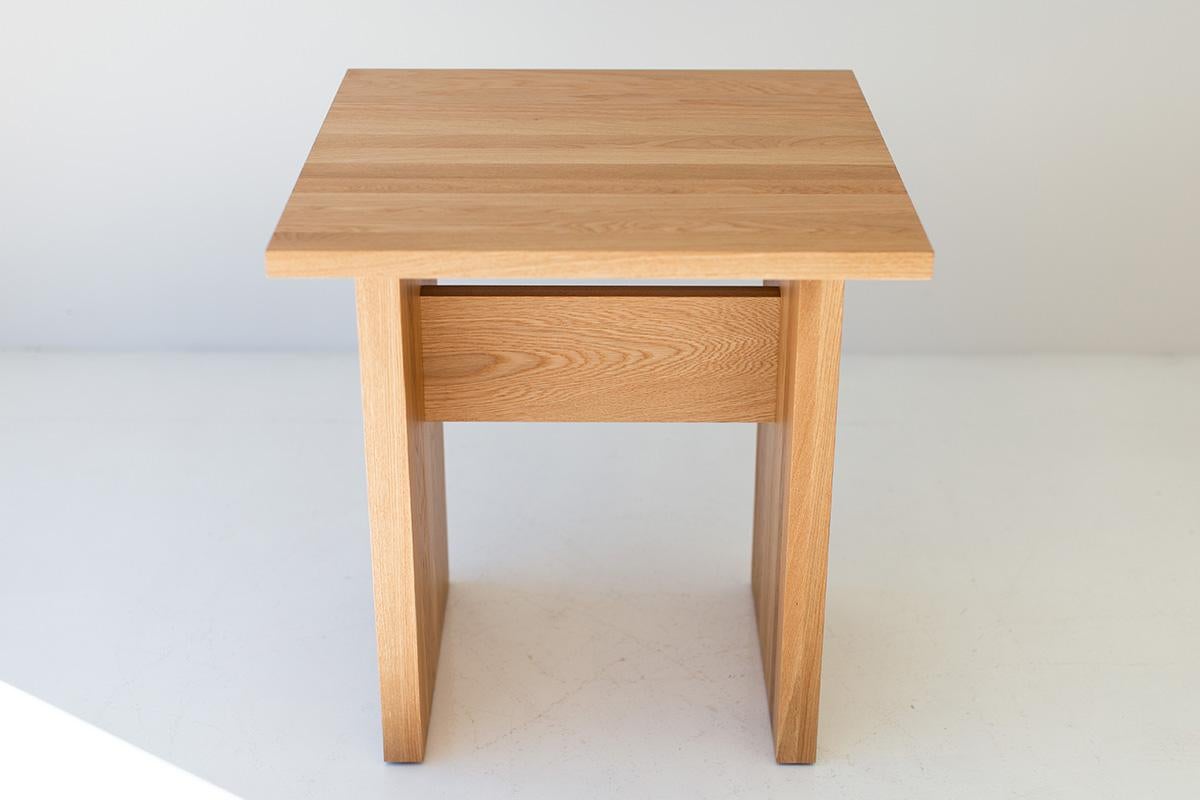 Modern Bertu Game Table, Toko Game Table, White Oak For Sale