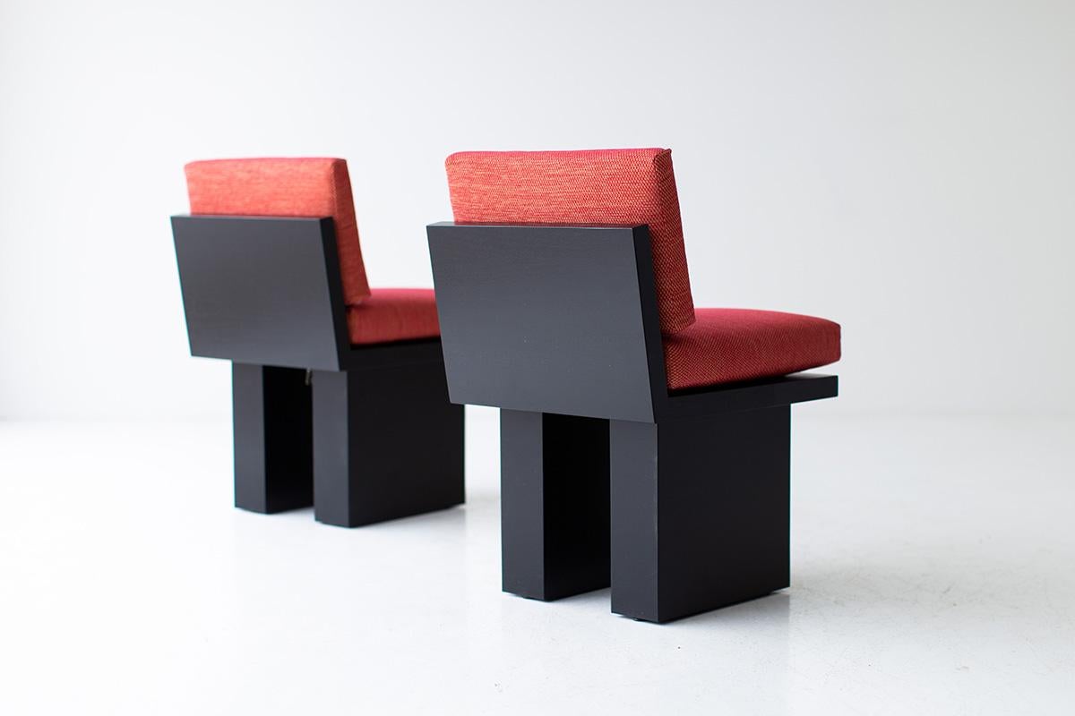 Chaises de salle à manger d'extérieur Bertu, chaises de salle à manger d'extérieur noires, collection Suelo  en vente 1