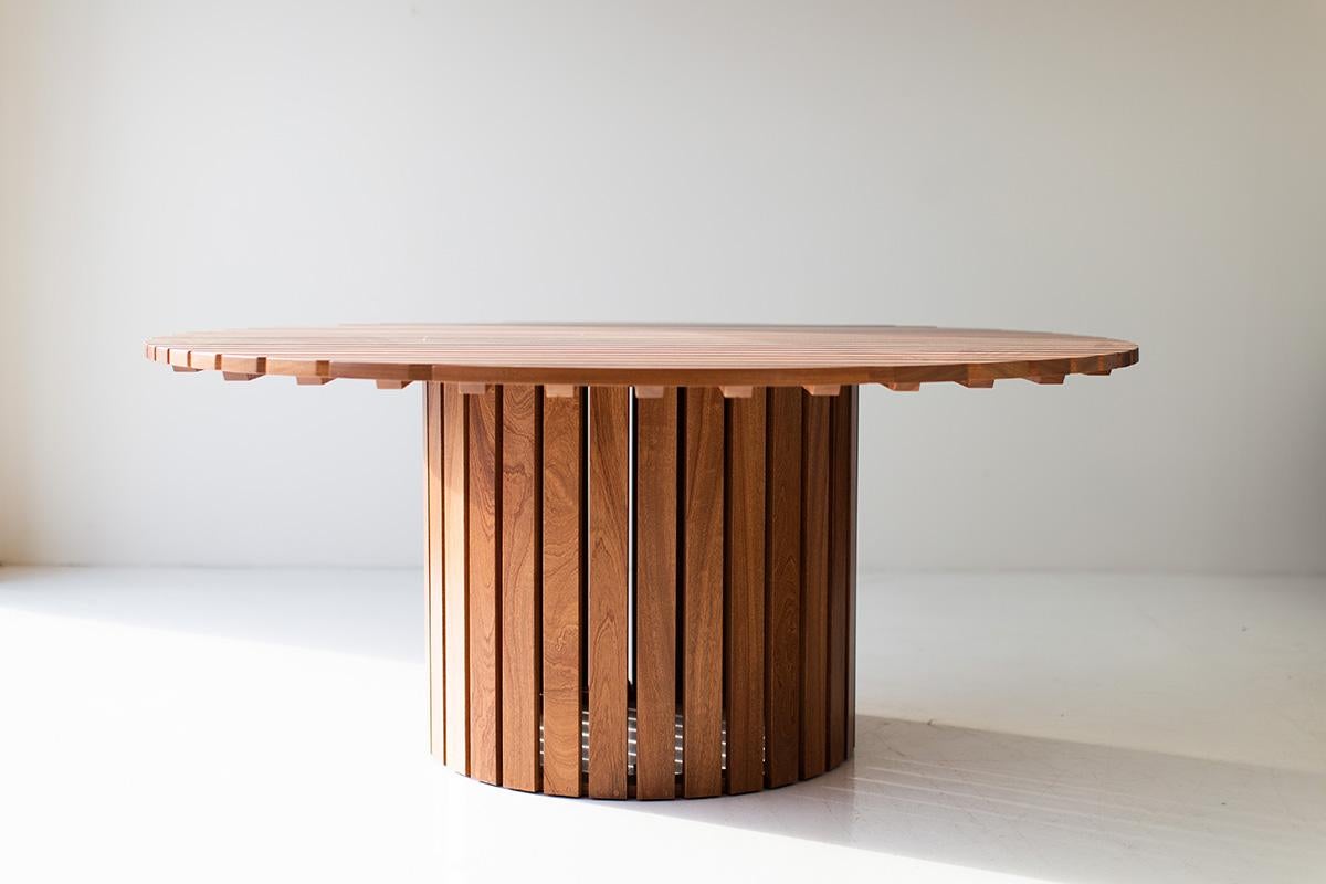 Modern Bertu Outdoor Dining Table, The Hamptons, Outdoor Dining Table  For Sale