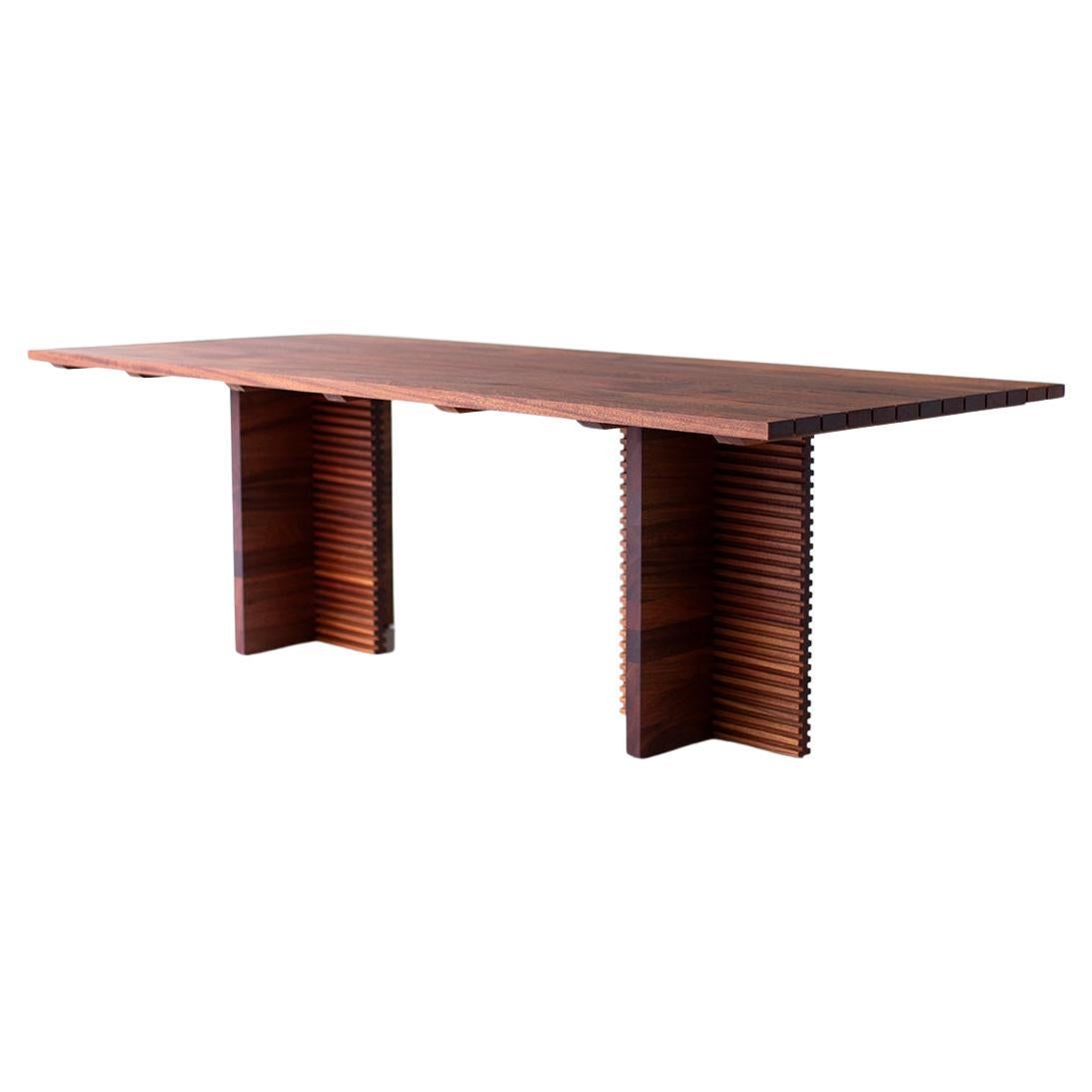 Bertu Outdoor Table, Cicely Outdoor Dining Table, Wood, Mahogany