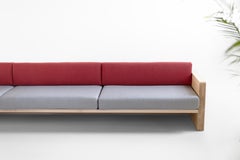 Sectionnel Bertu, Selvi Large sectionnel moderne, Maple