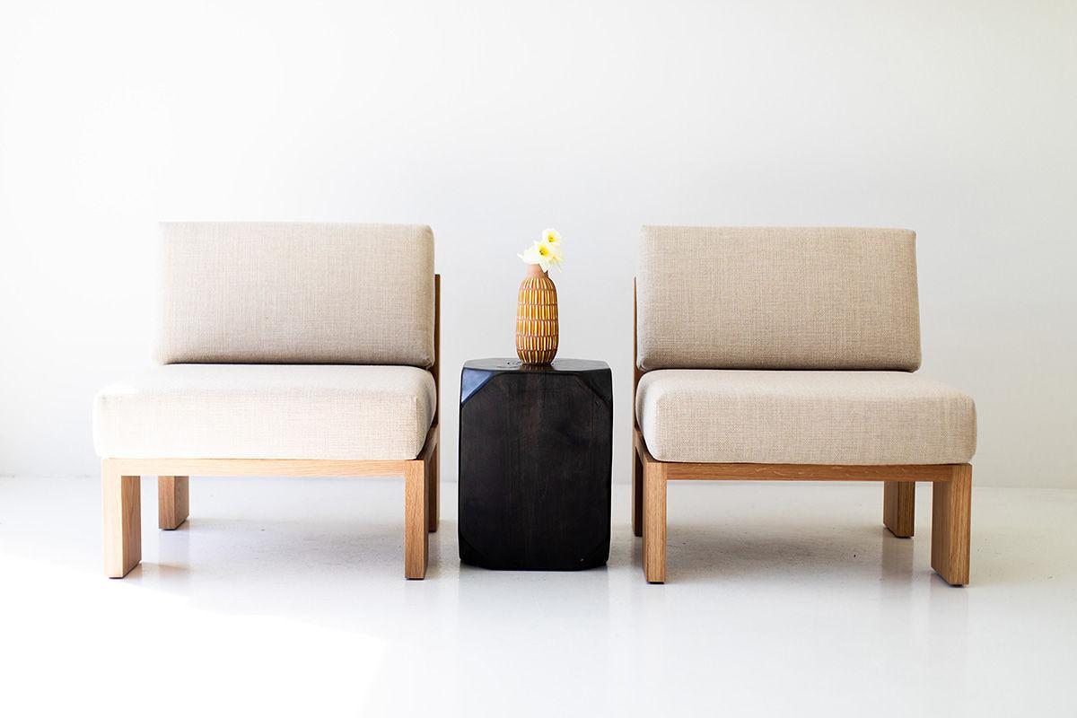 Bertu Side Chairs, Chili Modern Side Chair, Oak, White Oak For Sale 3