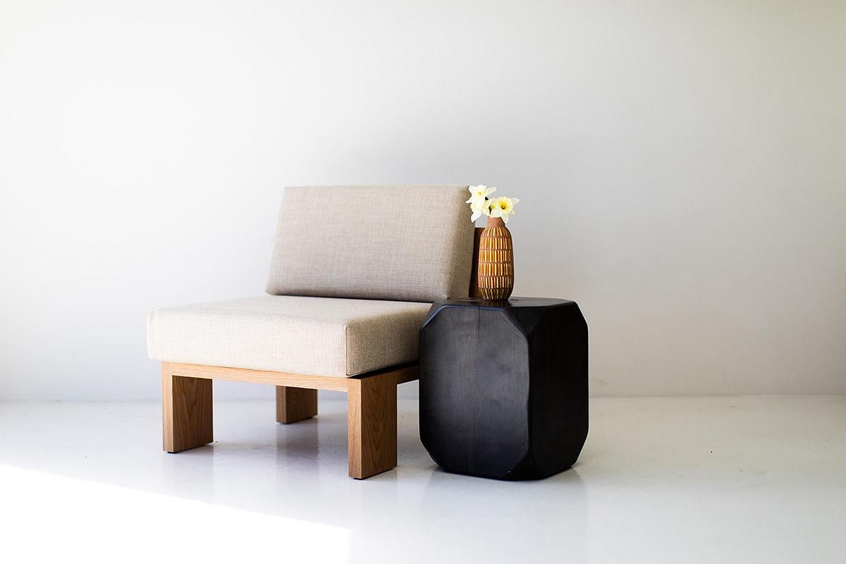 Wood Bertu Side Chairs, Chili Modern Side Chair, Oak, White Oak For Sale