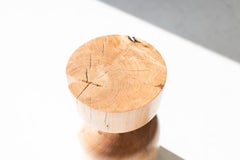 Bertu Side Table, Natural Wood Side Table, the Roma, Maple