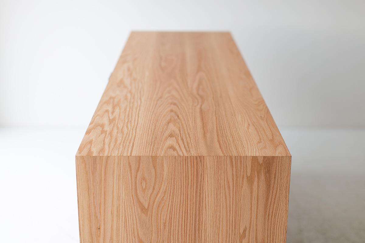Wood Bertu Sideboard, Baron Modern Oak Sideboard  For Sale
