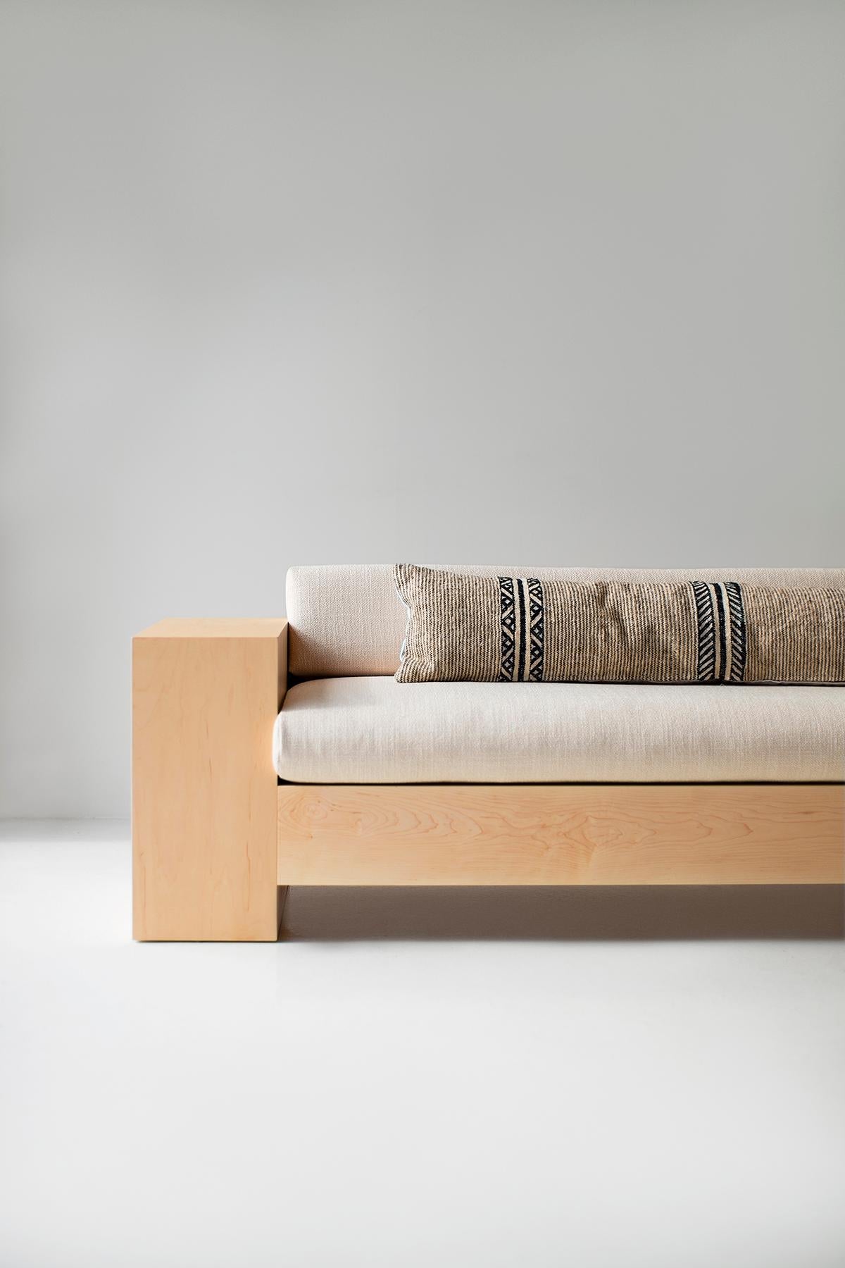Bertu Sofa, Mondo Modern Sofa, Maple For Sale 2