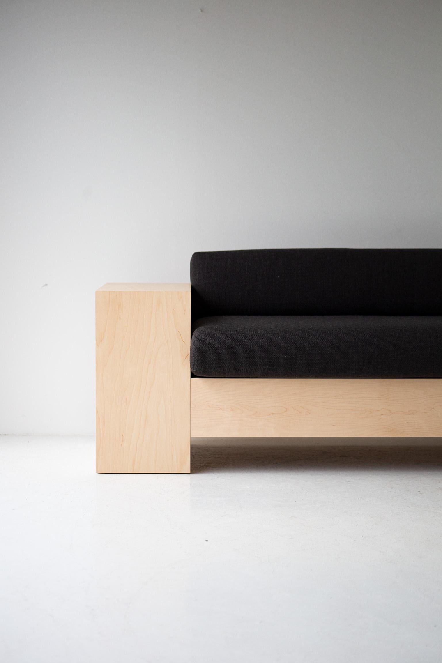 Bertu Sofas, Mondo Modern Sofa, Oak, Maple, Simple en vente 1