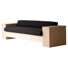 Divani Bertu, Divano Mondo, Oak, Acero, Semplice