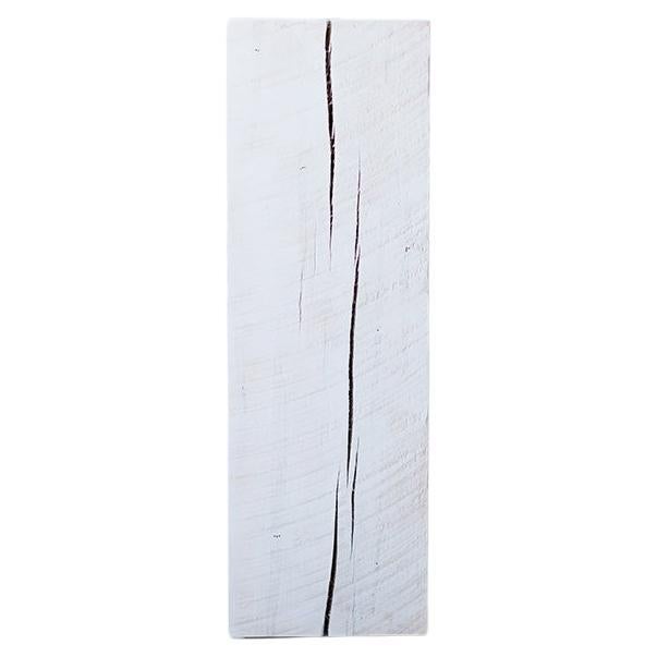 Bertu Stand, White Modern Pedestal Display Stand, Maple For Sale