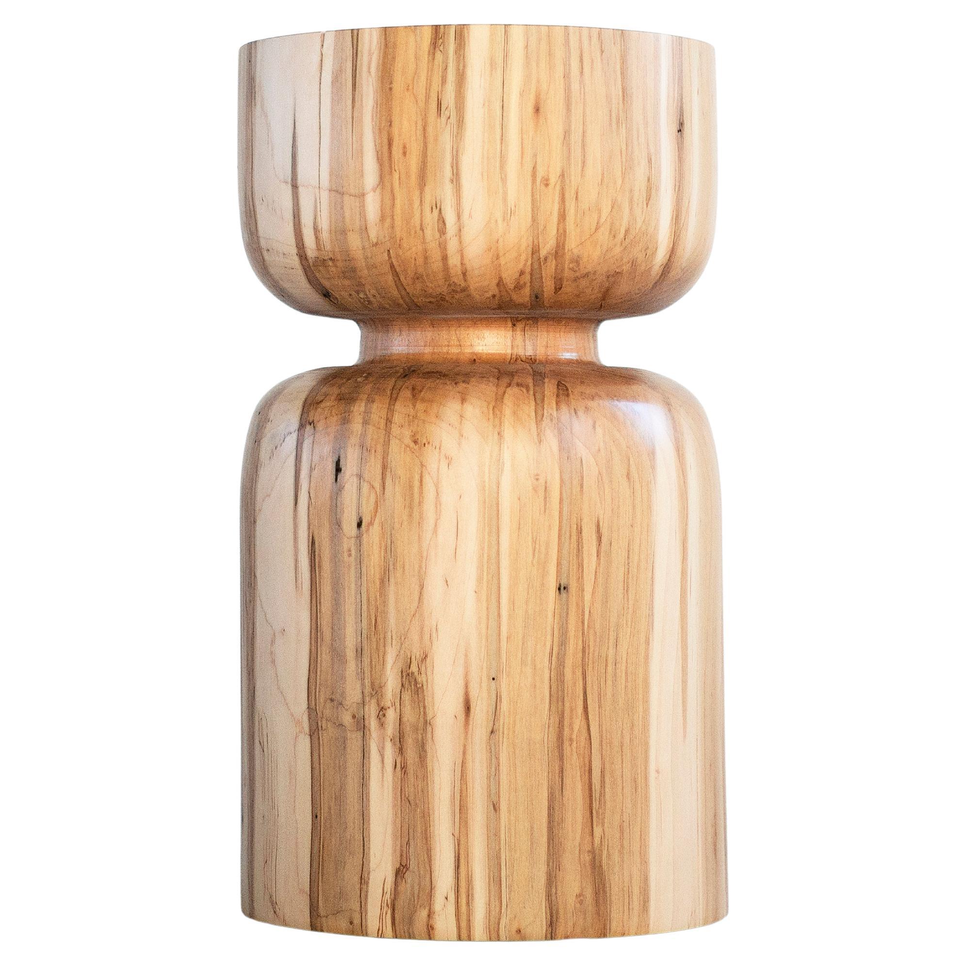 Bertu Taburetes, Roma Taburete de madera natural, Arce, Natural