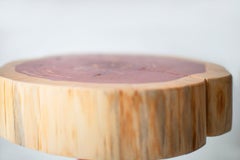 Bertu Table, Summit Natural Side Table, Red Cedar
