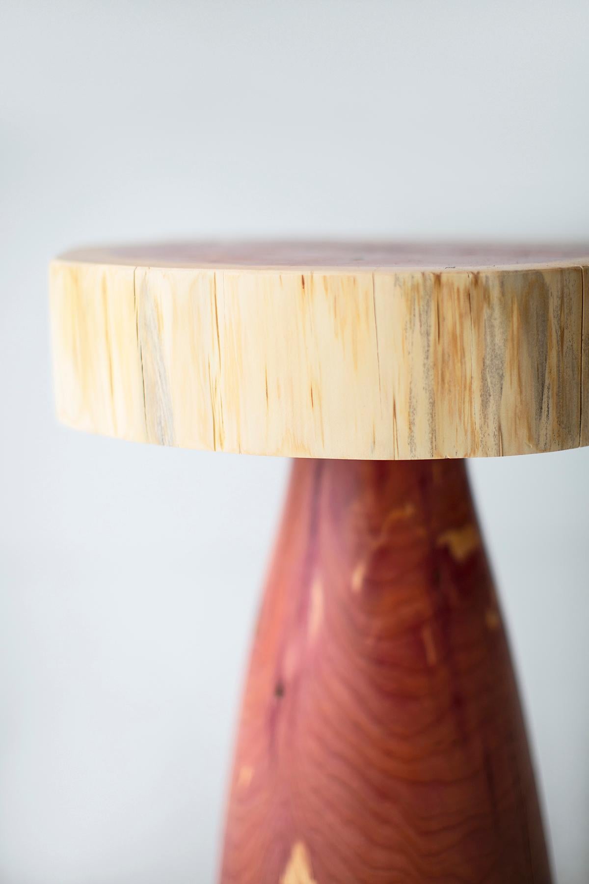 Américain Table Bertu, table d'appoint Summit Natural, , cèdre rouge en vente