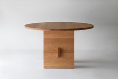 Bertu Table, Surrey Modern Dining Table, White Oak