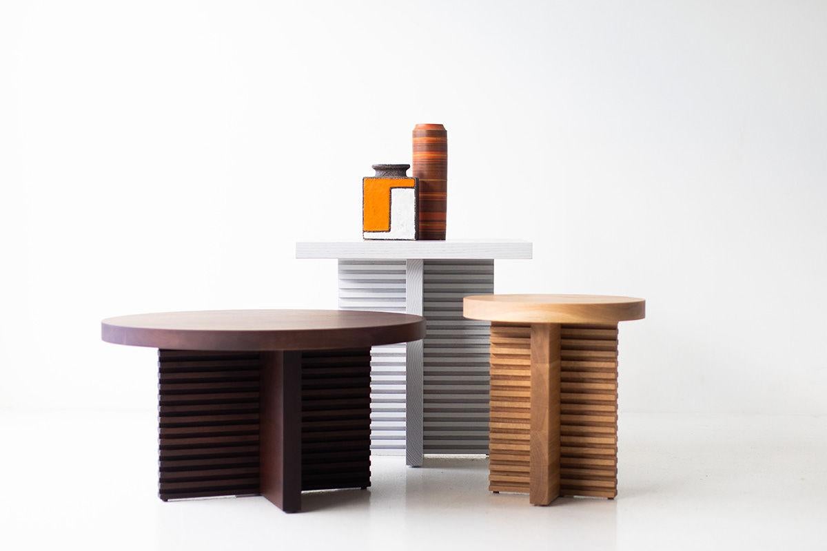 Bertu Tables, Cicely Side Table, Oak

This piece ships free in the Continental United States!
Price includes FREE FedEx Ground shipping. *There may be an additional charge on pieces shipped to the West Coast* 

Contact us for designer/trade