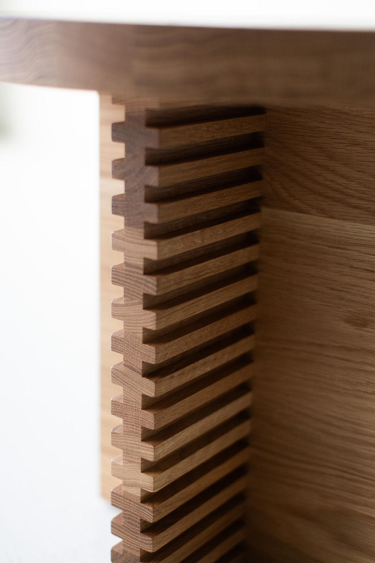Modern Bertu Tables, Cicely Side Table, Oak For Sale