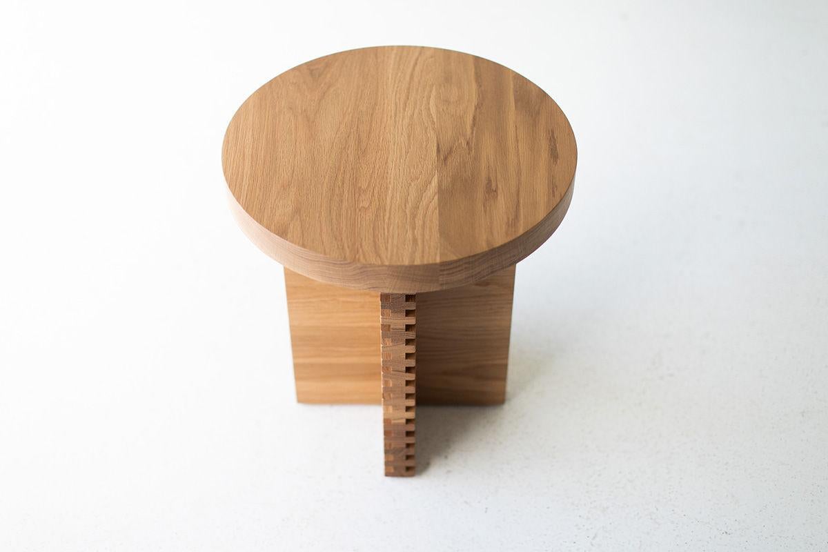 American Bertu Tables, Cicely Side Table, Oak For Sale