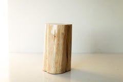 Bertu Wood Side Tables, Red Cedar Outdoor Wood Side Tables