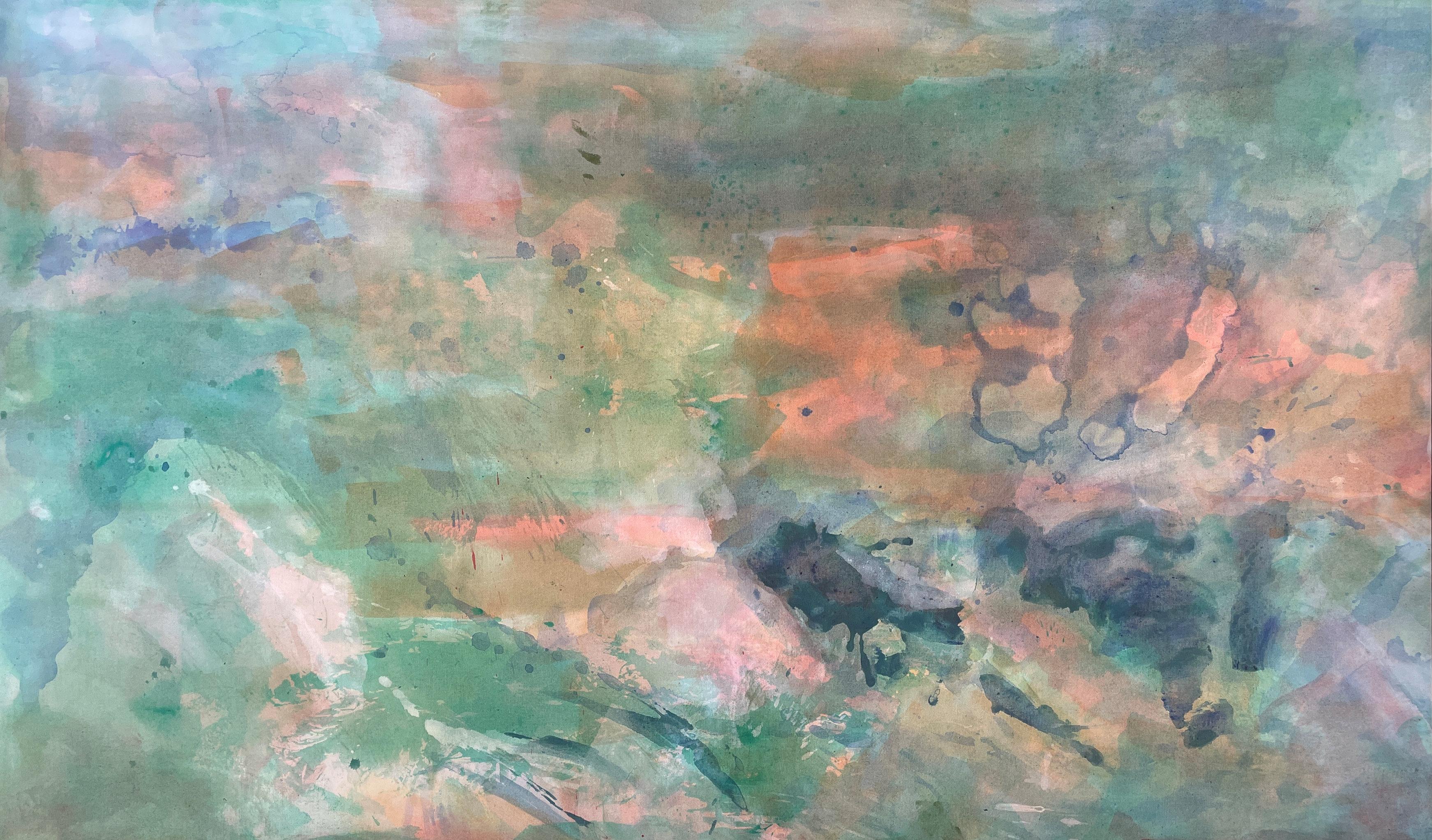 "Senza titolo (serie Park Avenue)" Beryl Barr-Sharrar, 1979 Astrazione in campo cromatico