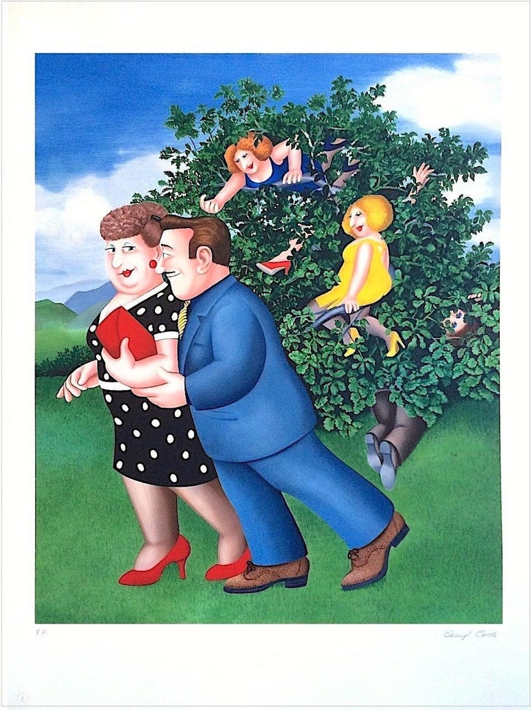 洋書 Happy Days by Beryl Cook 洋書 Happy Days by Beryl Cook Vintage 1995 SIGNED First
