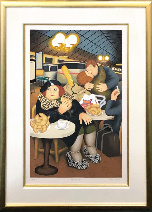 Beryl Cook Art - 7 For Sale at 1stDibs | artist beryl cook paintings ...