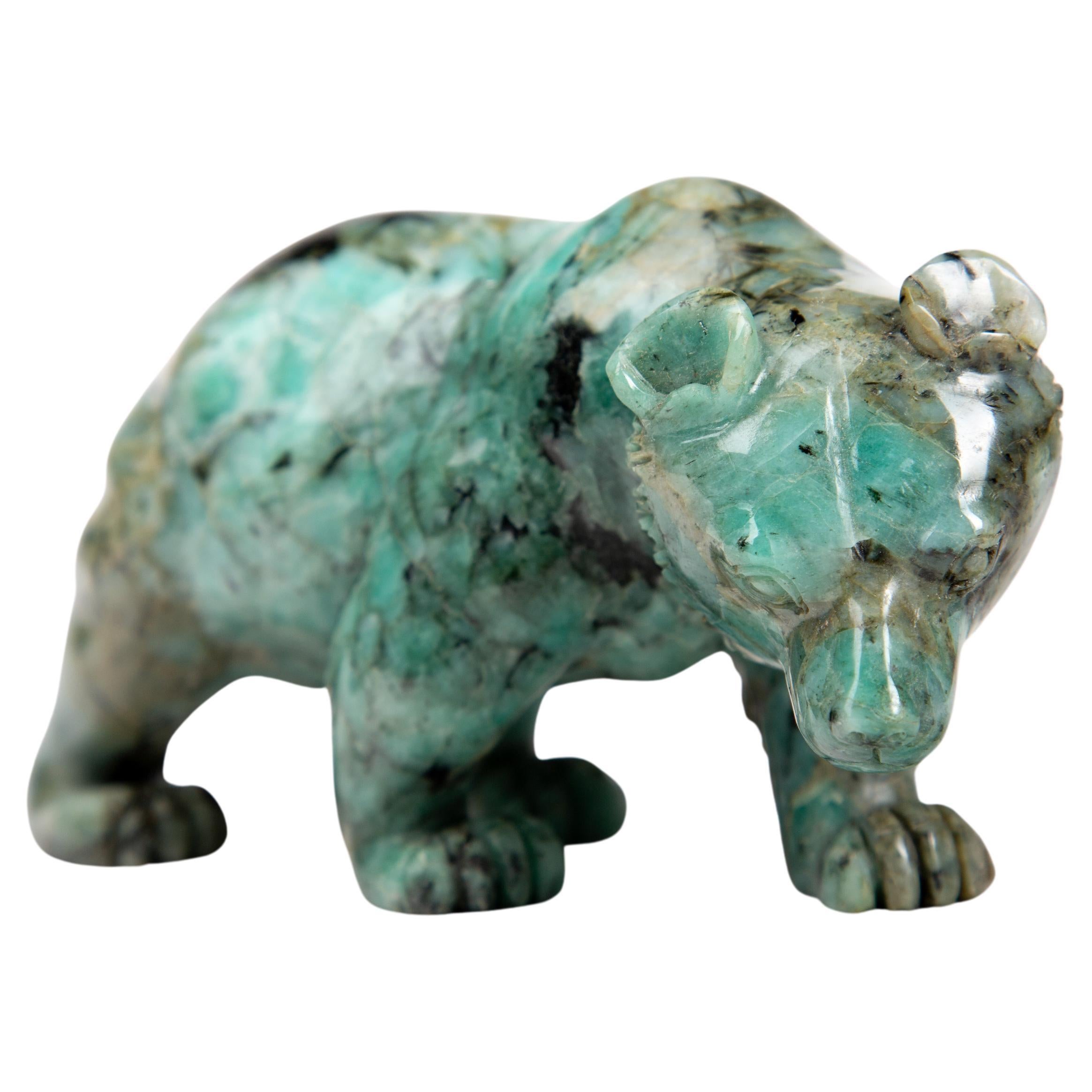 Beryl Emerald Bear For Sale