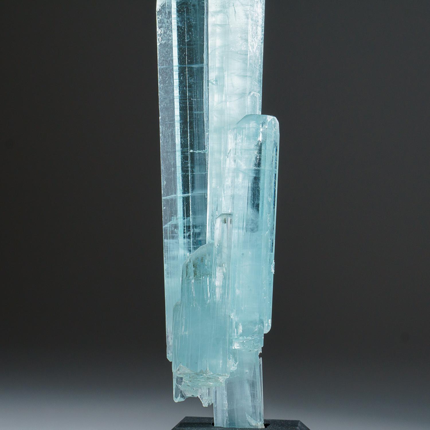 Beryll Var Aquamarin- Mineralkristall aus Pakistan (Pakistanisch) im Angebot