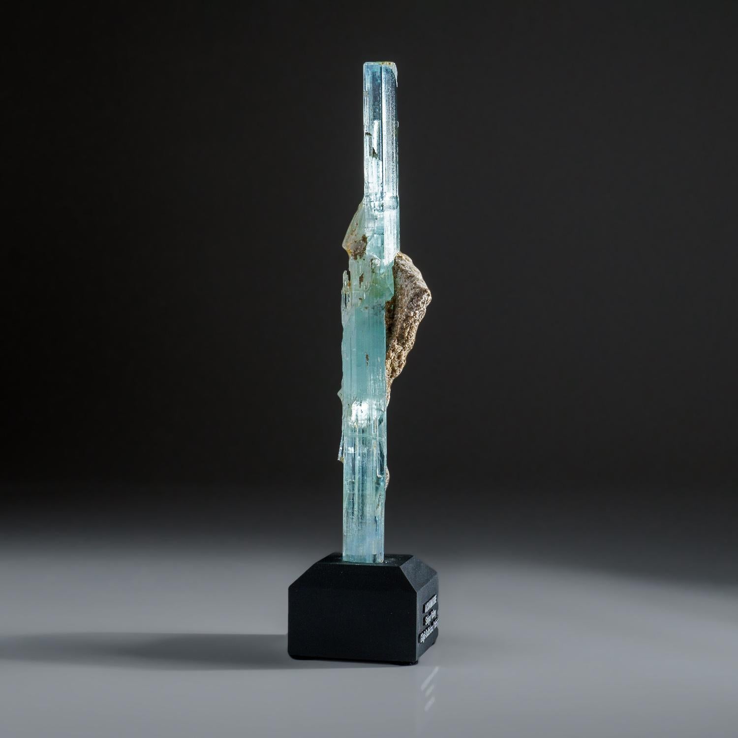 Contemporary Beryl Var Aquamarine Mineral from Pakistan For Sale