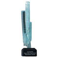 Beryl Var Aquamarine Mineral Crystal from Pakistan