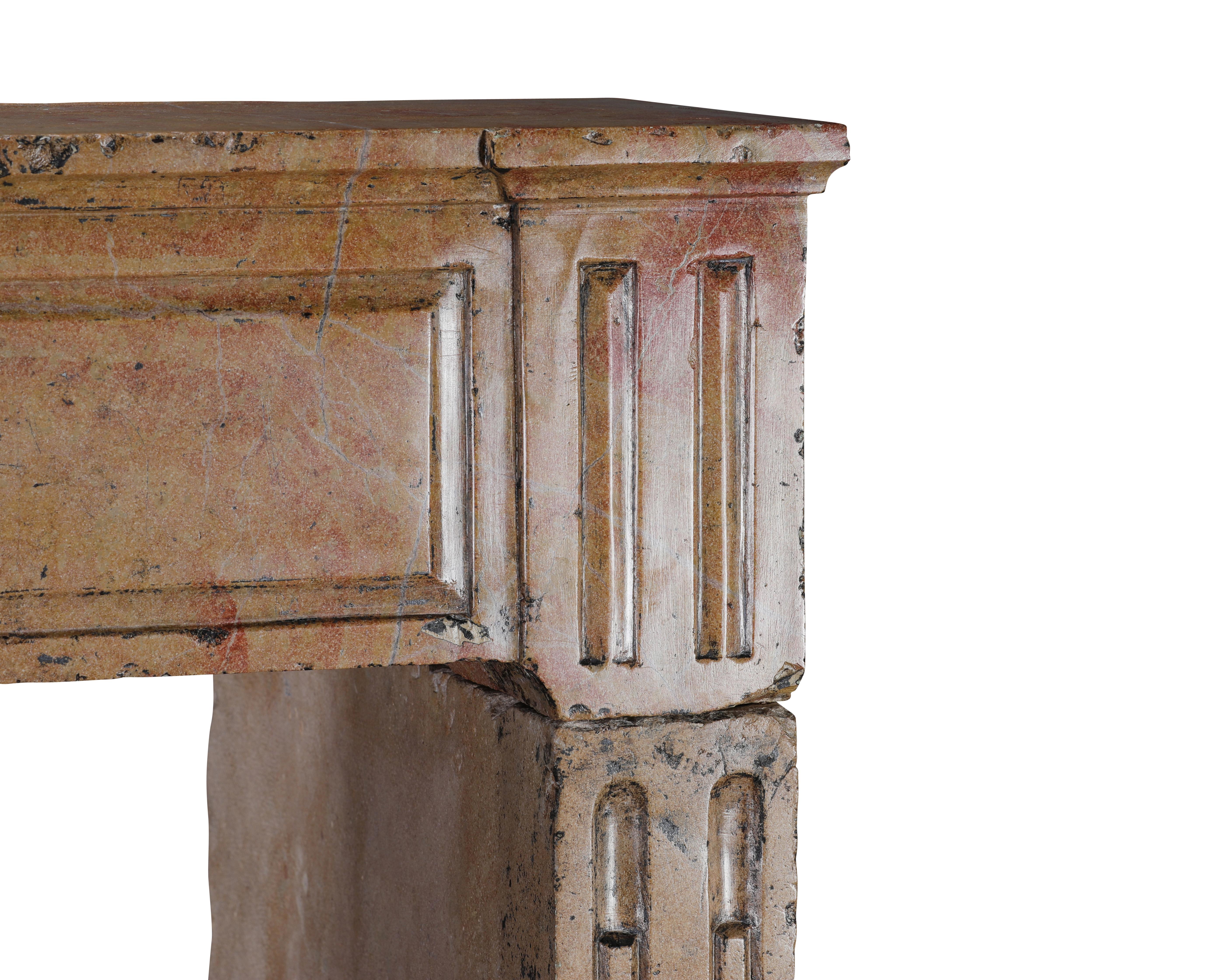 Repisa de chimenea Besancenot Vino Beaune Segundo Imperio Firmado H. Duplain 1857 en venta 5