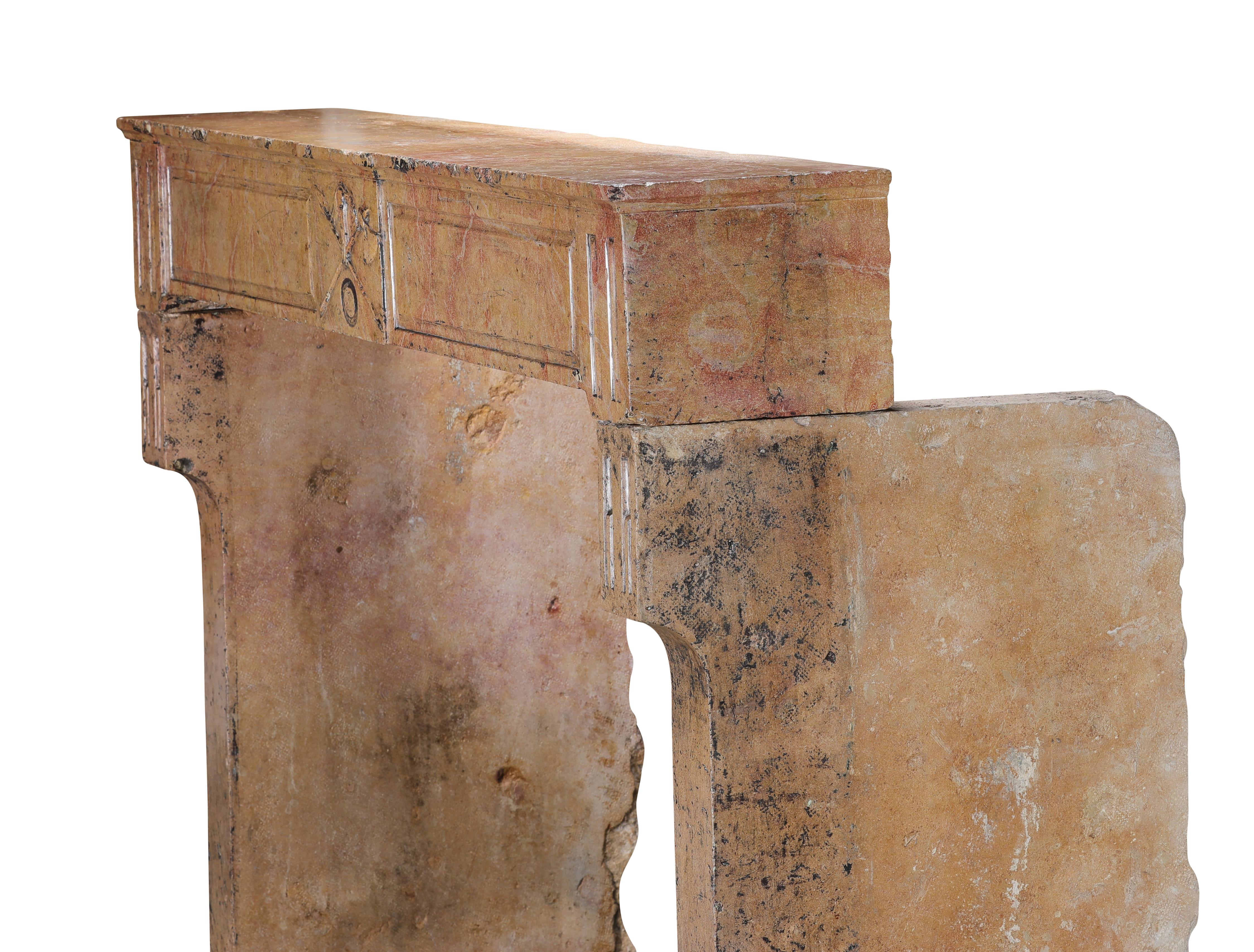 Repisa de chimenea Besancenot Vino Beaune Segundo Imperio Firmado H. Duplain 1857 en venta 11