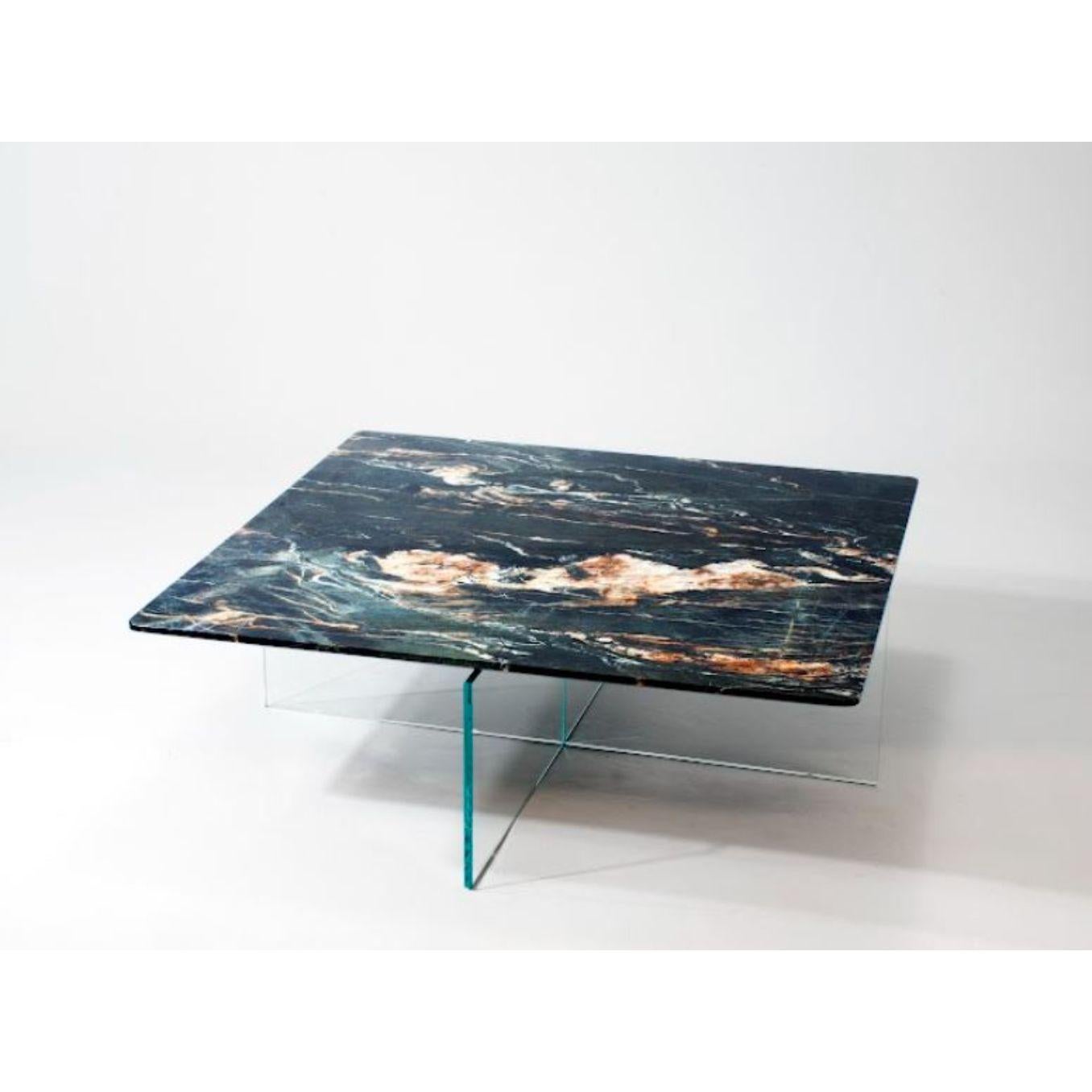 Post-Modern Beside Myself Square Coffee Table by Claste  