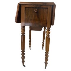 beside table