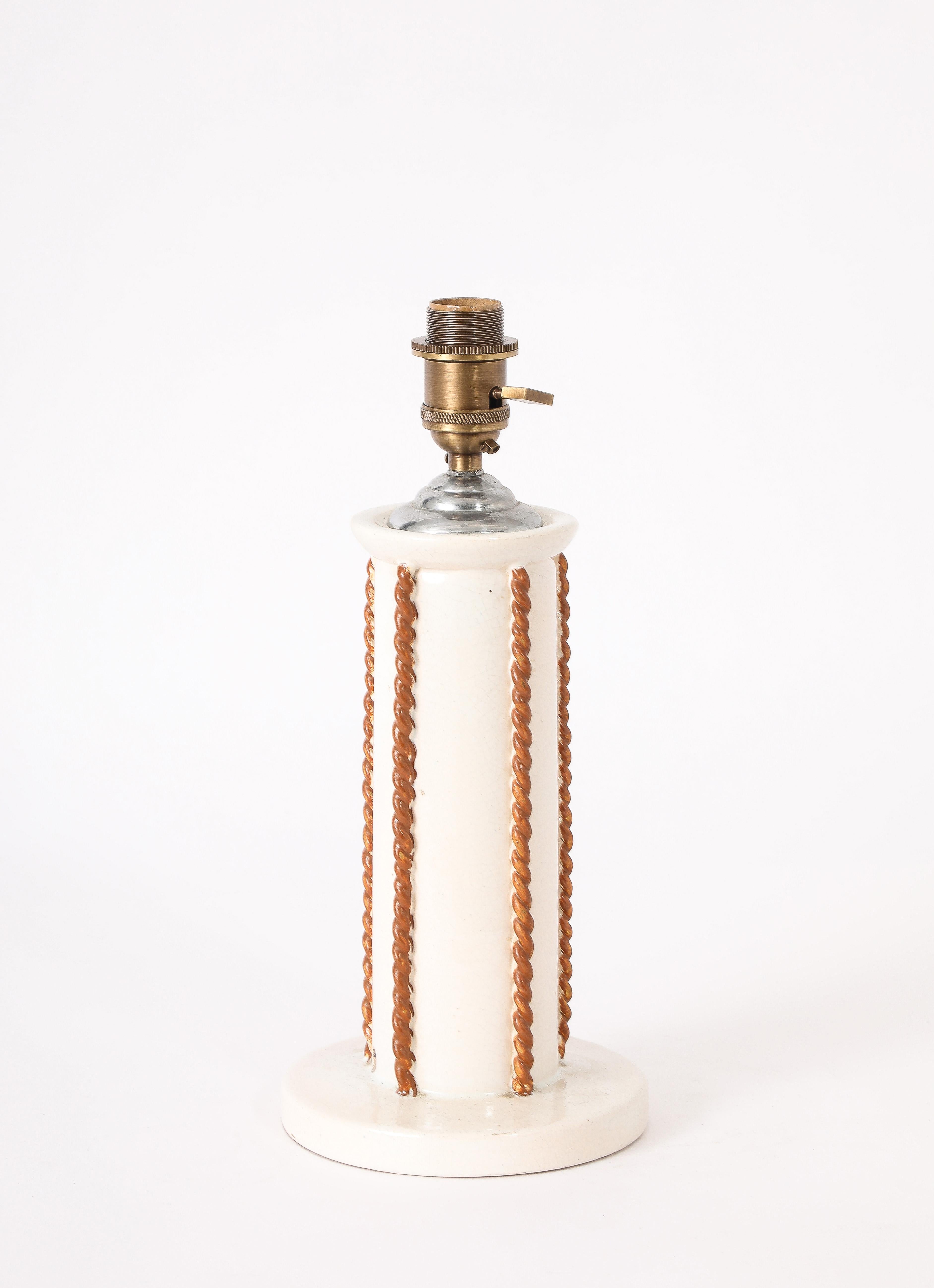 Lampe de table Besnard, France, années 1940 en vente 4