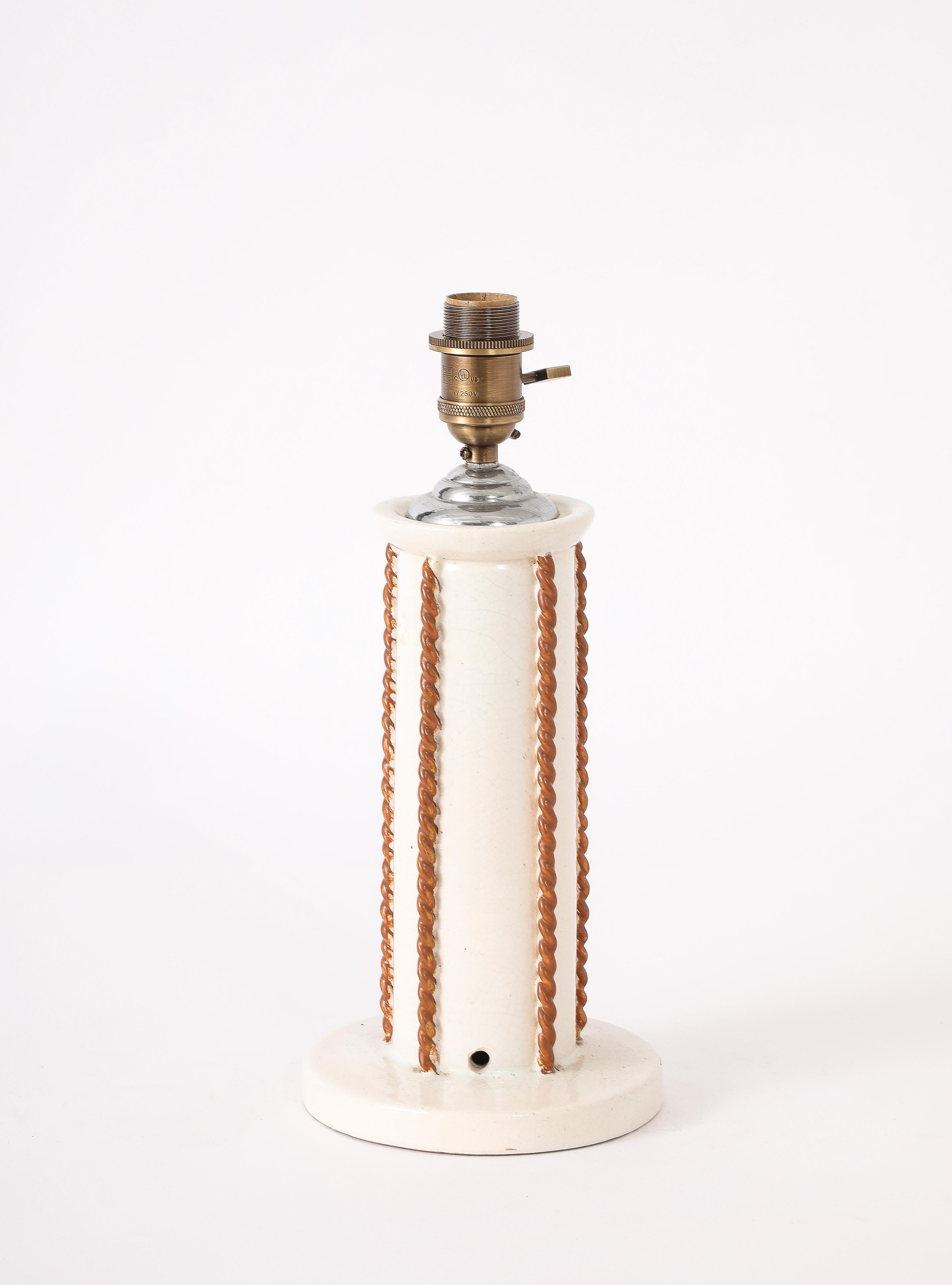 Lampe de table Besnard, France, années 1940 en vente 2