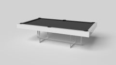 Elevate Customs Beso Pool Table / Solid Pantone White in 7'/8' - Made in USA