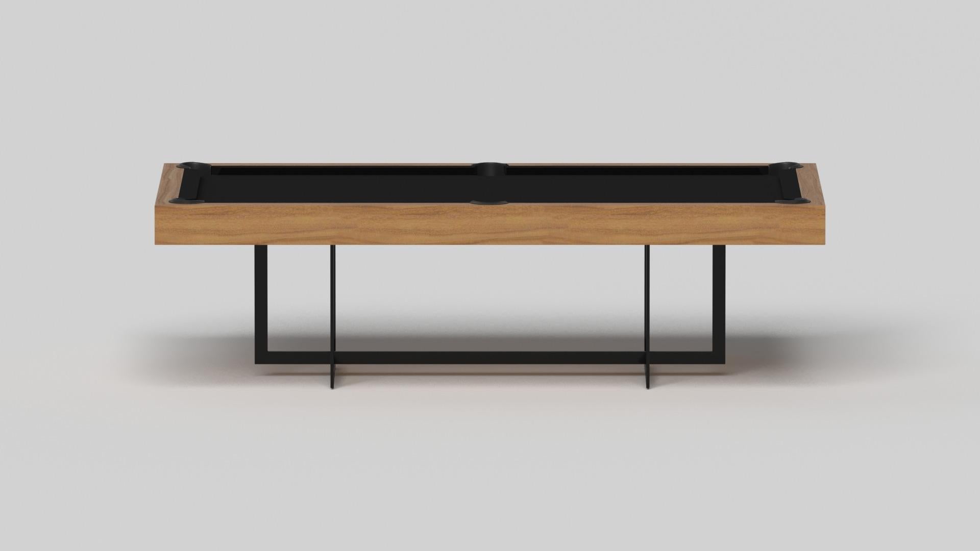 Américain Elevate Customs Beso Pool Table / Solid Teak Wood in 8.5' - Made in USA en vente