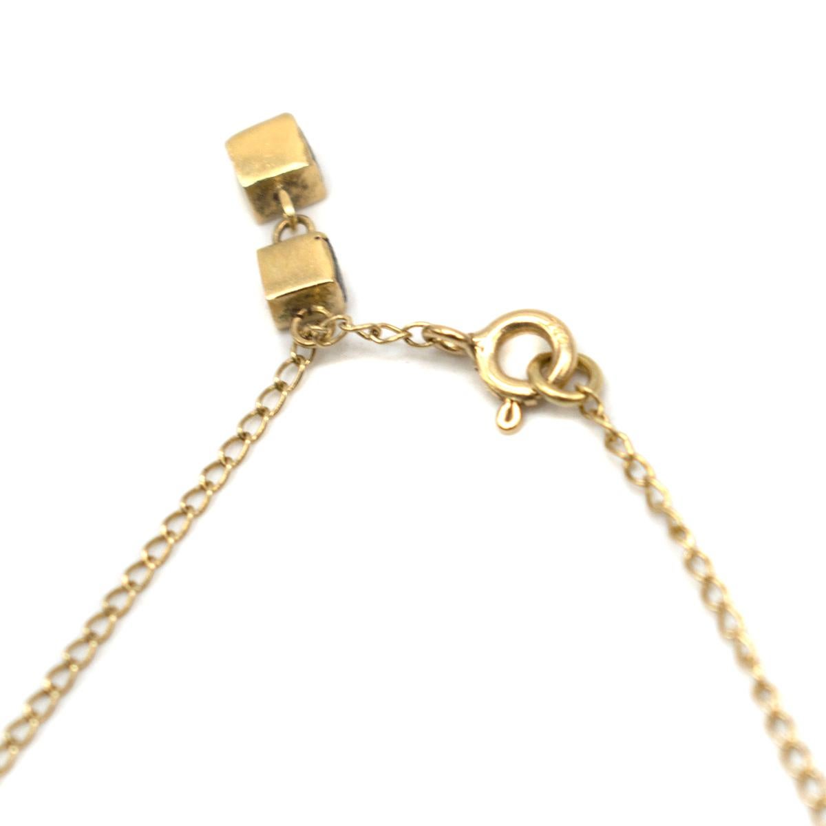 Bespoke 18 Karat Yellow Gold Diamond Heart Long Necklace 4