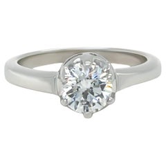Bespoke 18ct White Gold DCLA Diamond Engagement Ring 0.83ct