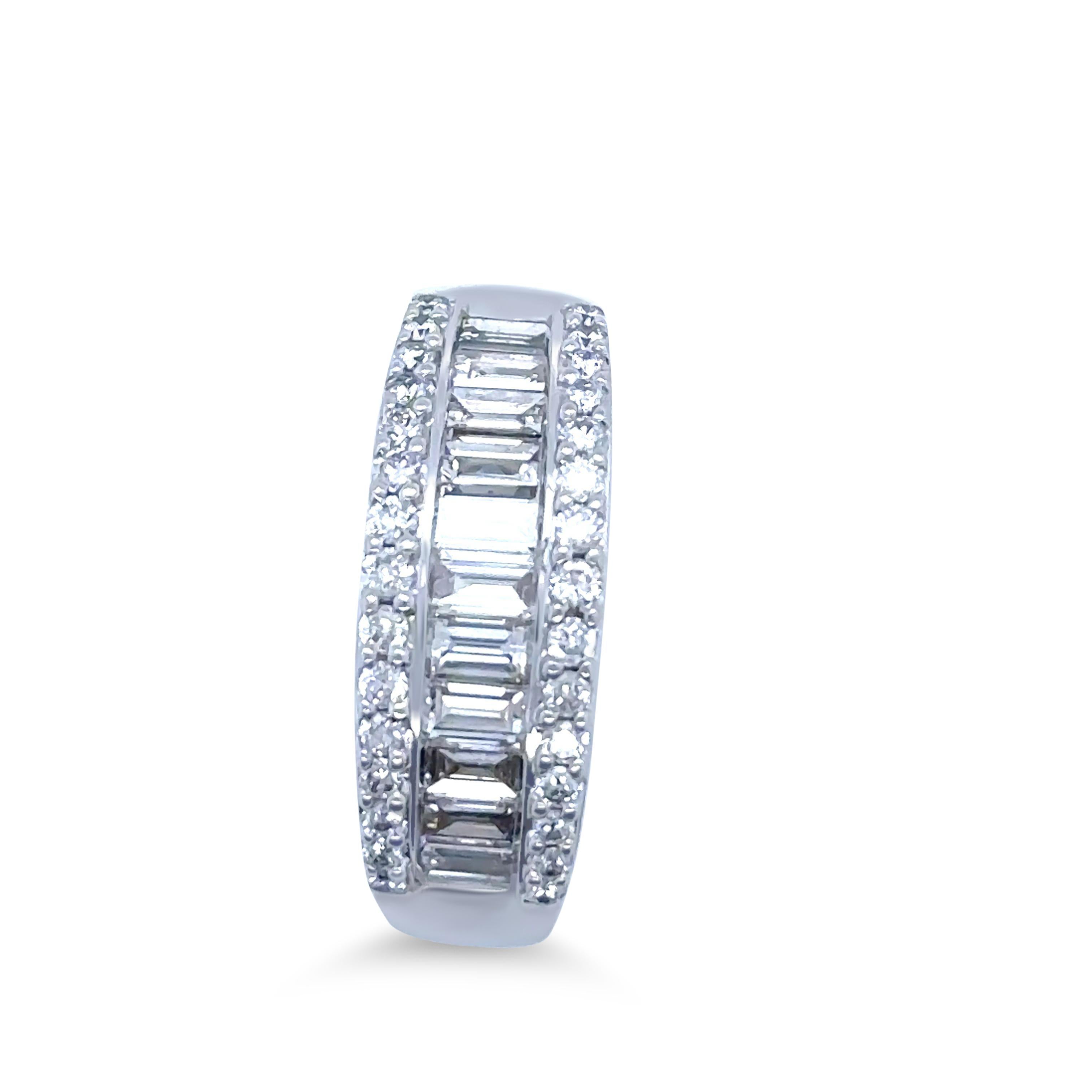 Bespoke 18ct White Gold Diamond Ring 2.03ct 1