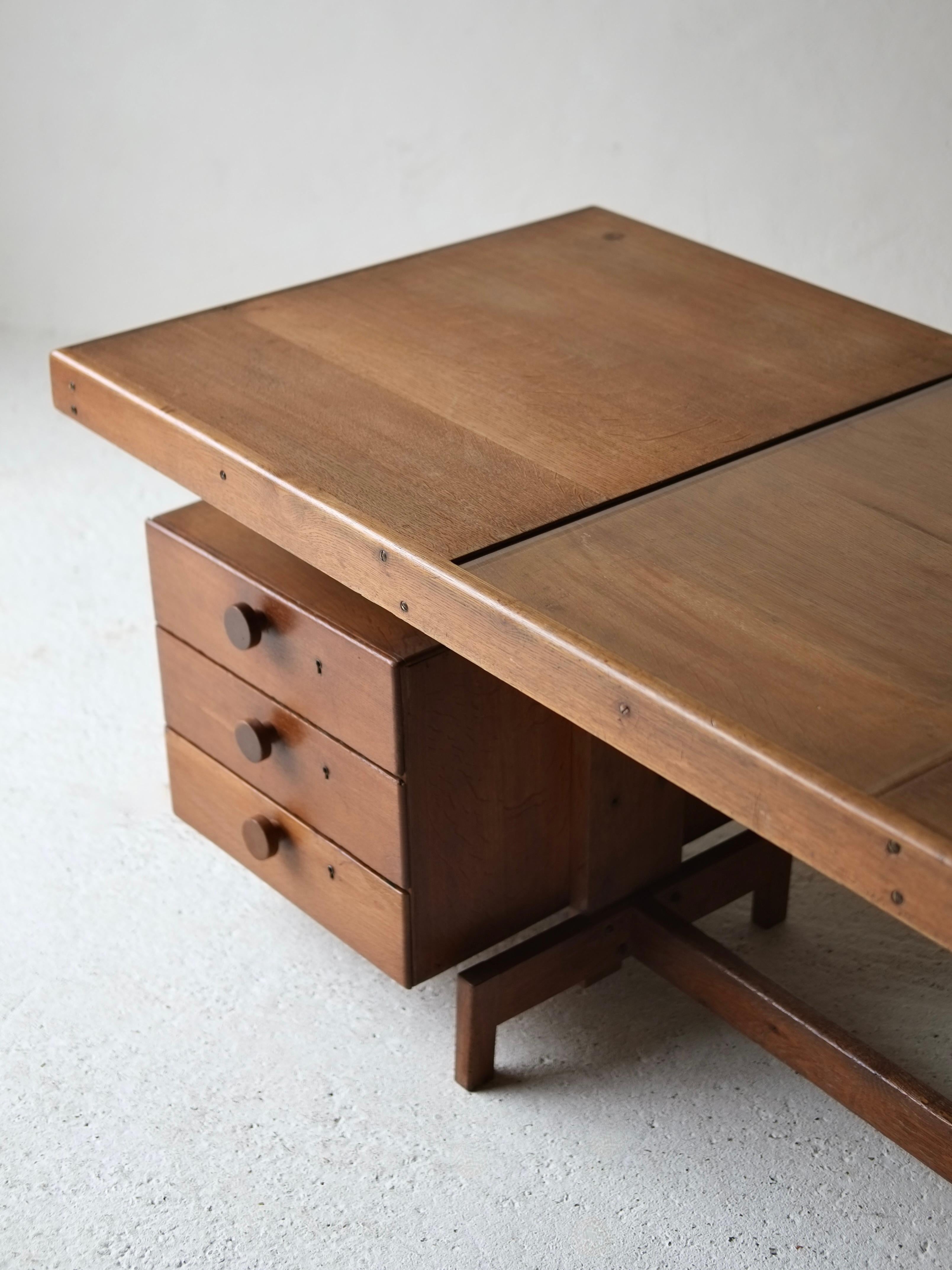 Bespoke 1950's French Desk For Sale 6