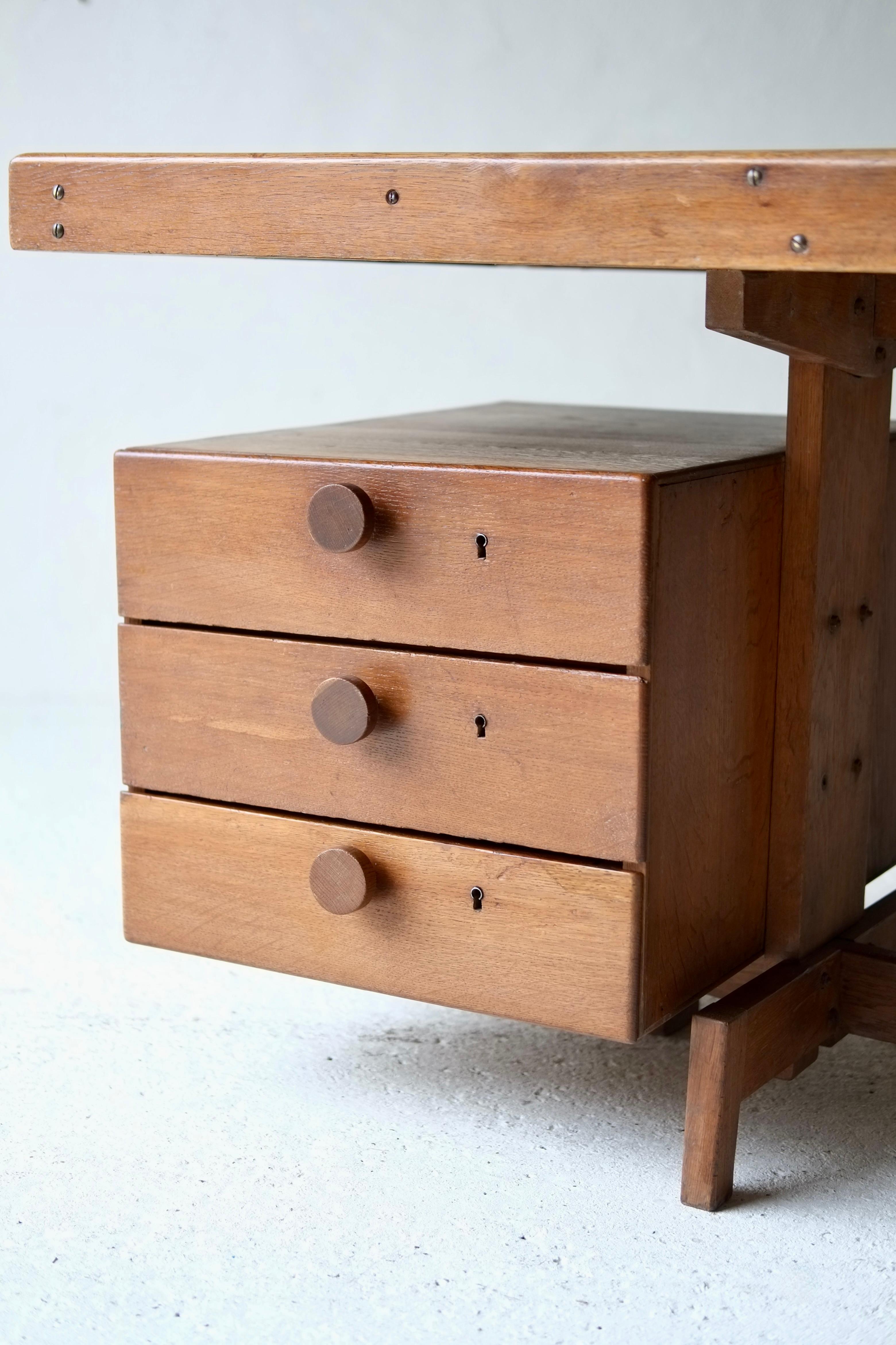Bespoke 1950's French Desk For Sale 9