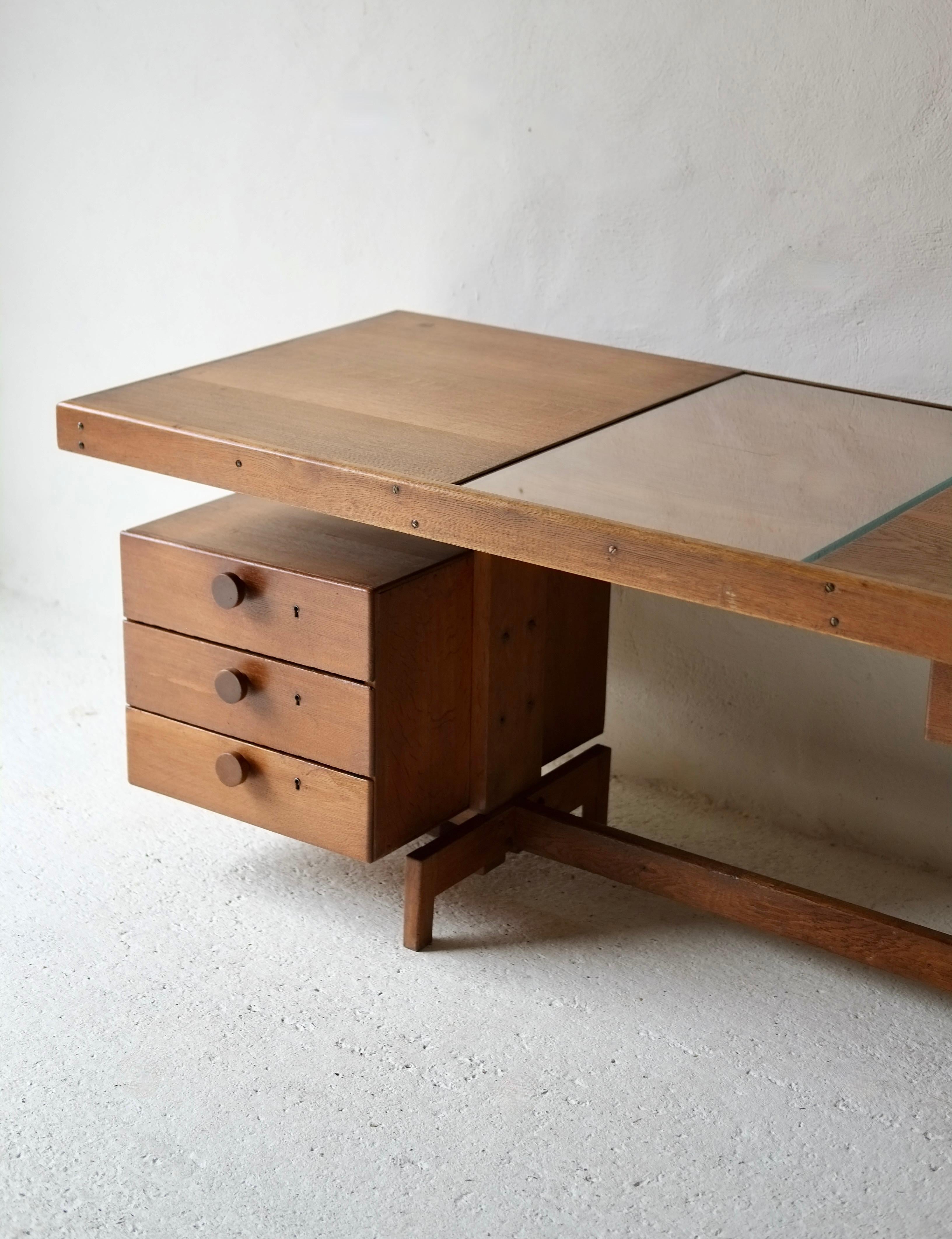 Bespoke 1950's French Desk For Sale 2