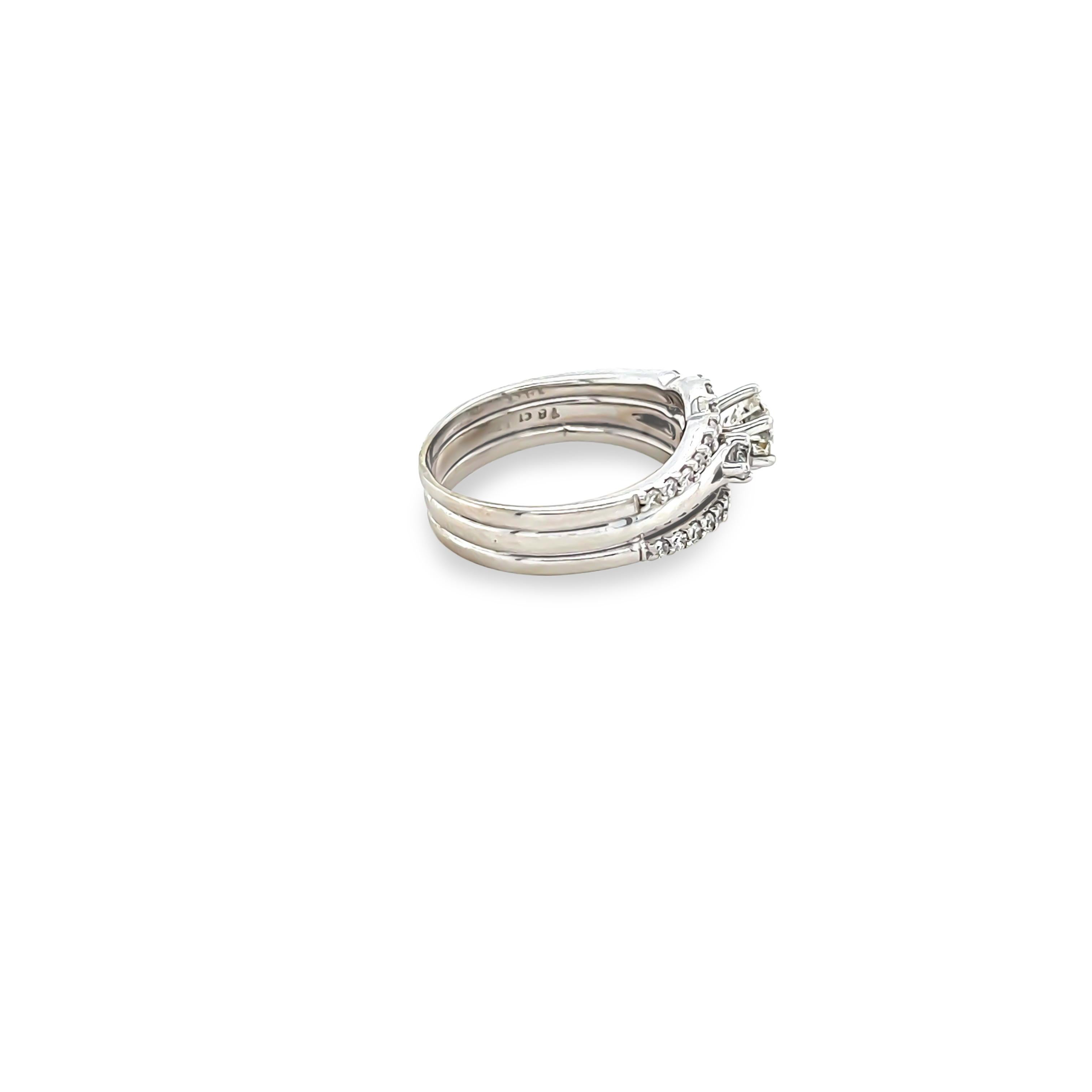 3 piece engagement ring