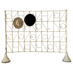 Bespoke Antique Art Deco Italian Bamboo Hat Rack