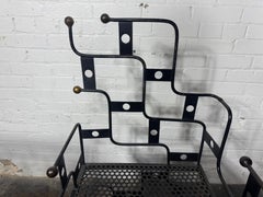 Bespoke Artist Made Iron Modernist / Decorative Chair..after Mathieu Matégot