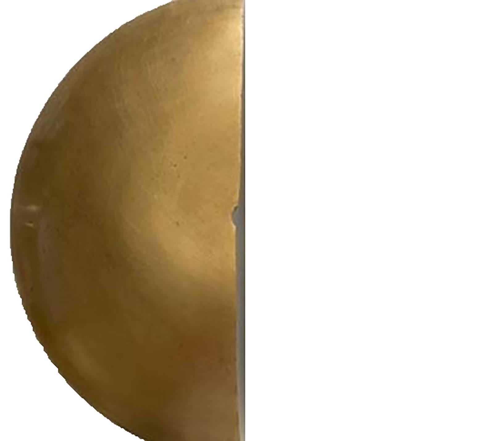 Bespoke Brass and Glass Ceiling Italian Light Eight Arms In New Condition For Sale In Bochum, NRW